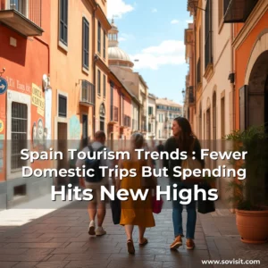 Read more about the article Spain Tourism Trends : Fewer Domestic Trips  But Spending Hits New Highs