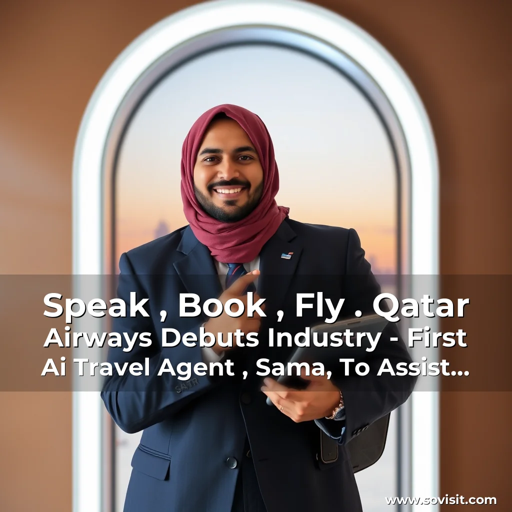 Read more about the article Speak , Book , Fly . Qatar Airways Debuts Industry – First Ai Travel Agent , Sama, To Assist Passengers In Booking Flights And Hotels.