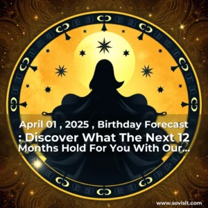 Read more about the article April 01 , 2025 , Birthday Forecast : Discover What The Next 12 Months Hold For You With Our Detailed Astrological Predictions And Personalized Advice.
