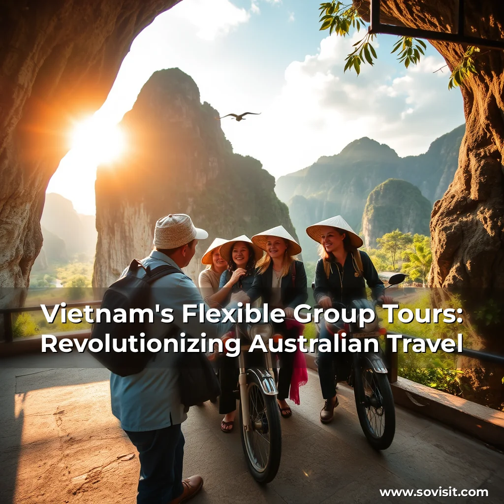 Read more about the article Vietnam’s Flexible Group Tours: Revolutionizing Australian Travel
