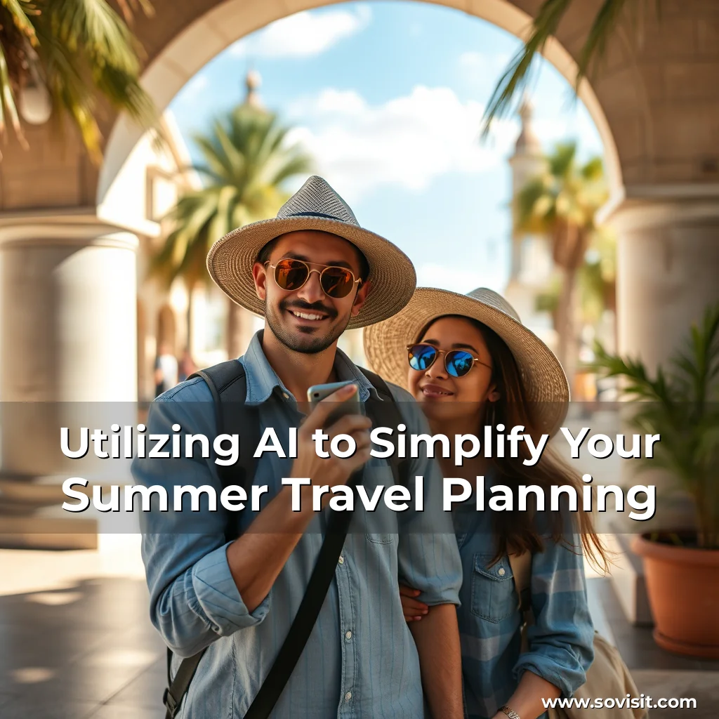 Read more about the article Utilizing AI to Simplify Your Summer Travel Planning