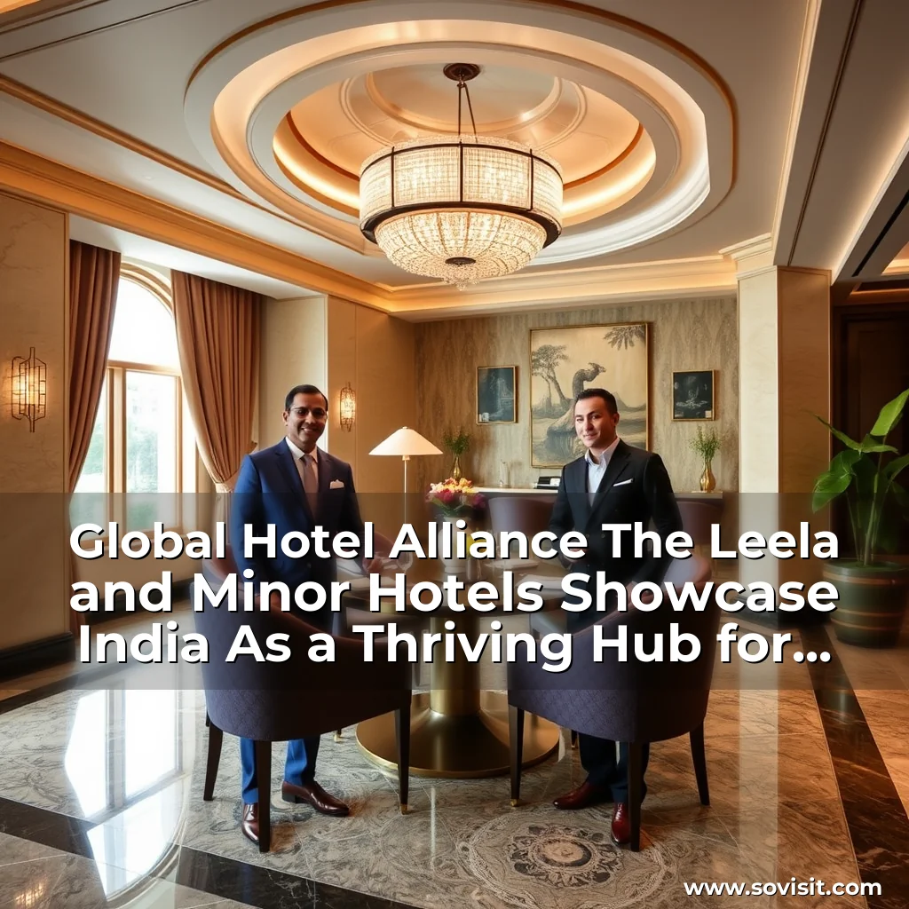 Read more about the article Global Hotel Alliance  The Leela and Minor Hotels Showcase India As a Thriving Hub for Luxury Hospitality