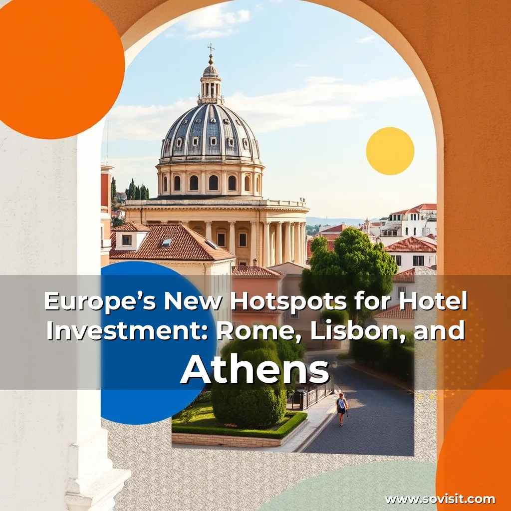 Read more about the article Europe’s New Hotspots for Hotel Investment: Rome, Lisbon, and Athens
