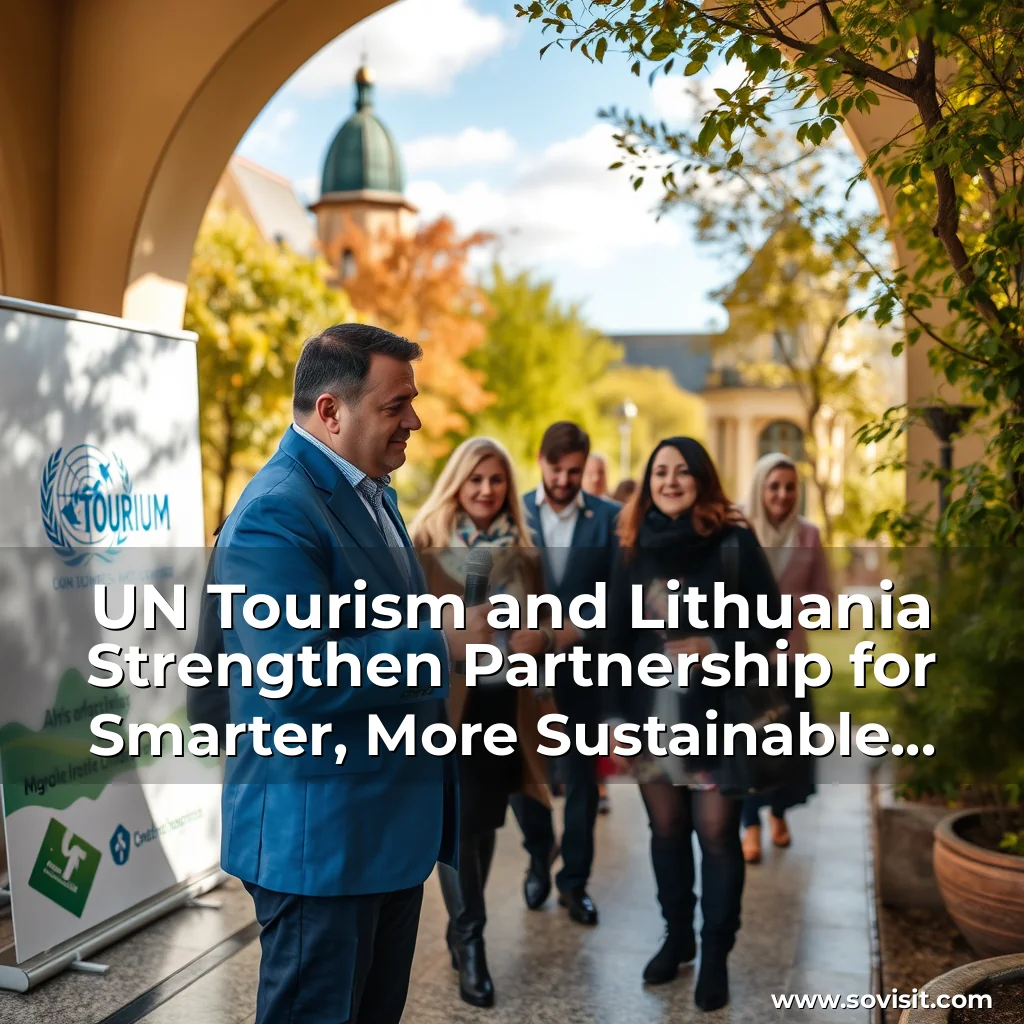 You are currently viewing UN Tourism and Lithuania Strengthen Partnership for Smarter, More Sustainable Tourism