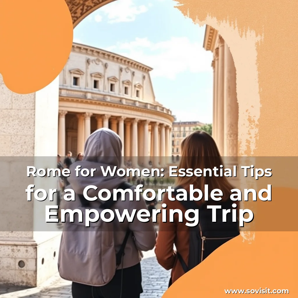 You are currently viewing Rome for Women: Essential Tips for a Comfortable and Empowering Trip