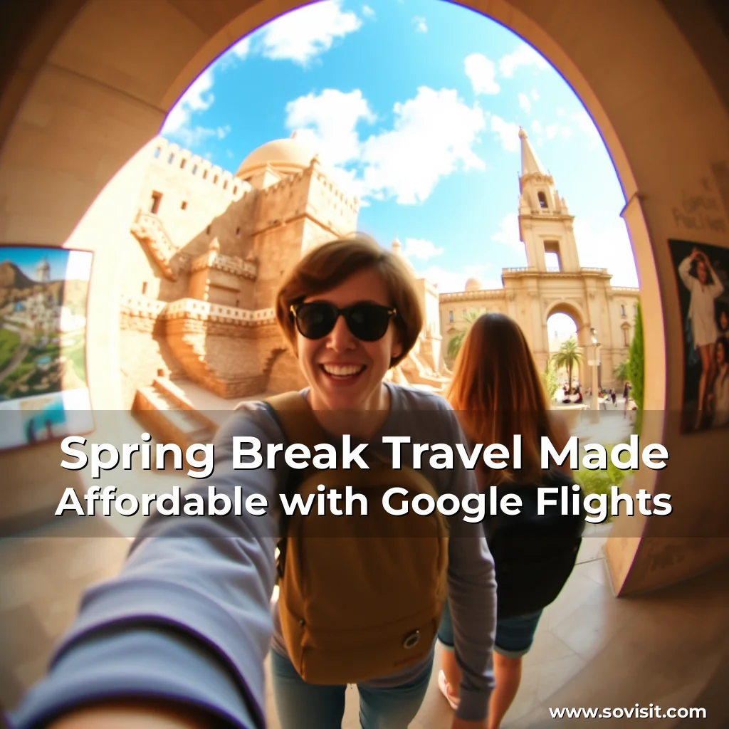 Read more about the article Spring Break Travel Made Affordable with Google Flights