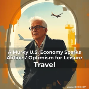 Artistic representation for A Murky U.S. Economy Sparks Airlines' Optimism for Leisure Travel