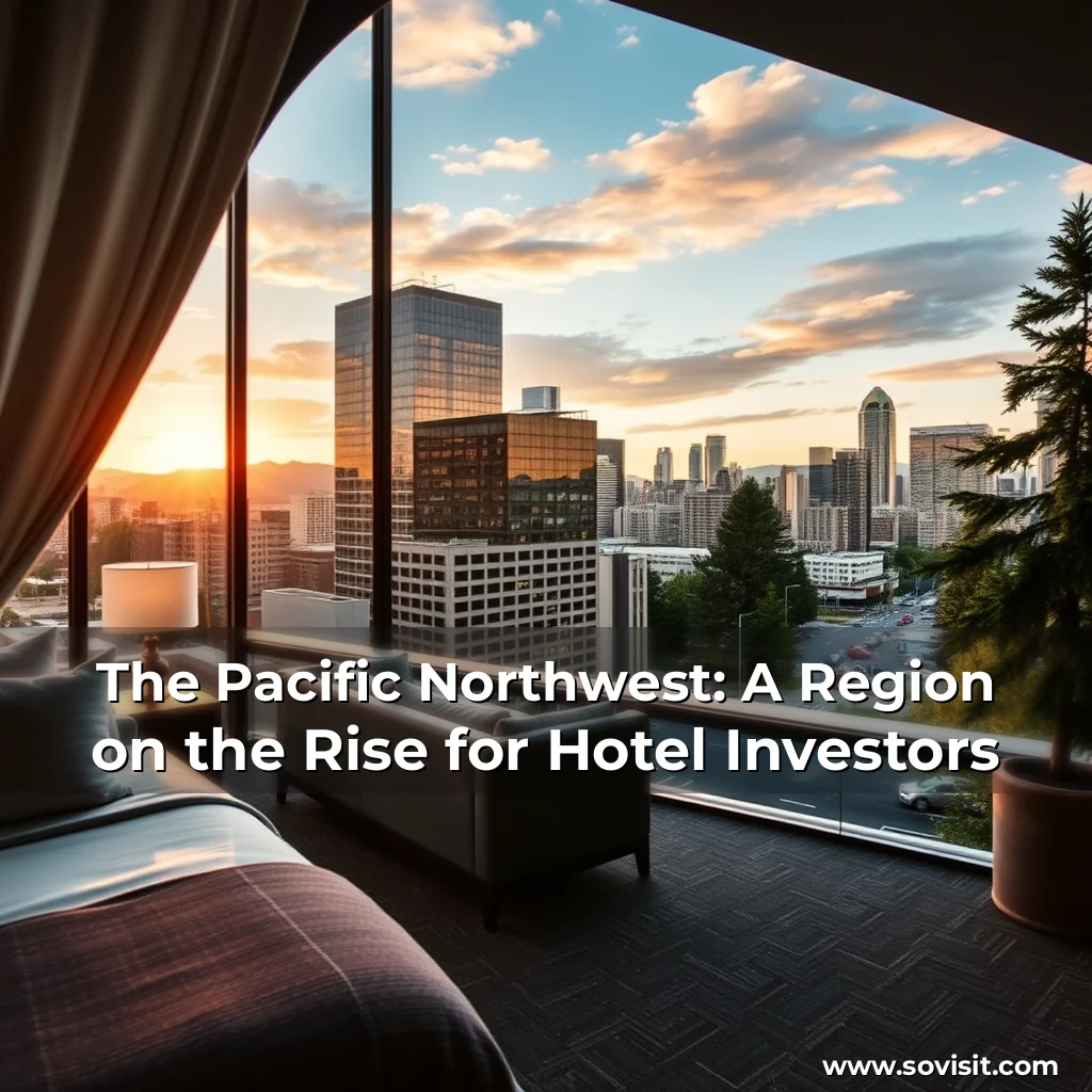 Artistic representation for The Pacific Northwest: A Region on the Rise for Hotel Investors