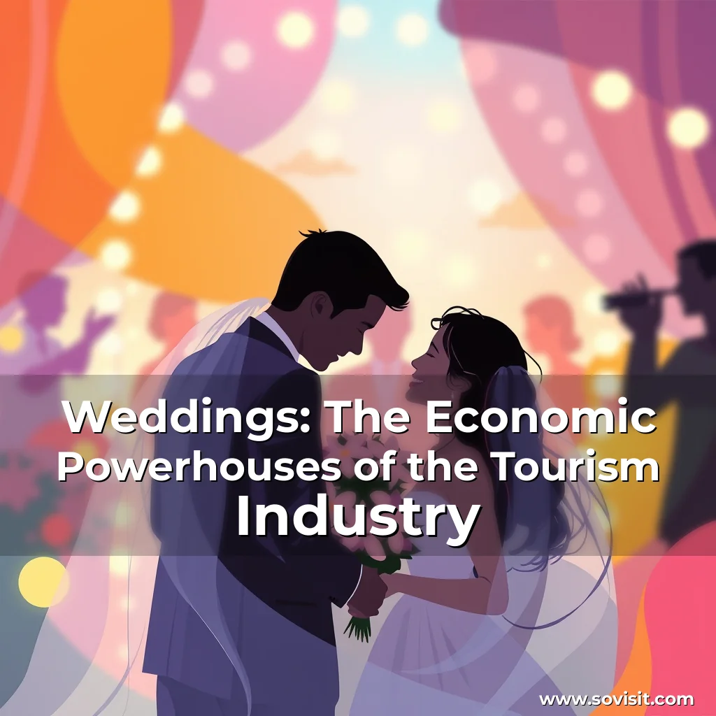 Read more about the article Weddings: The Economic Powerhouses of the Tourism Industry