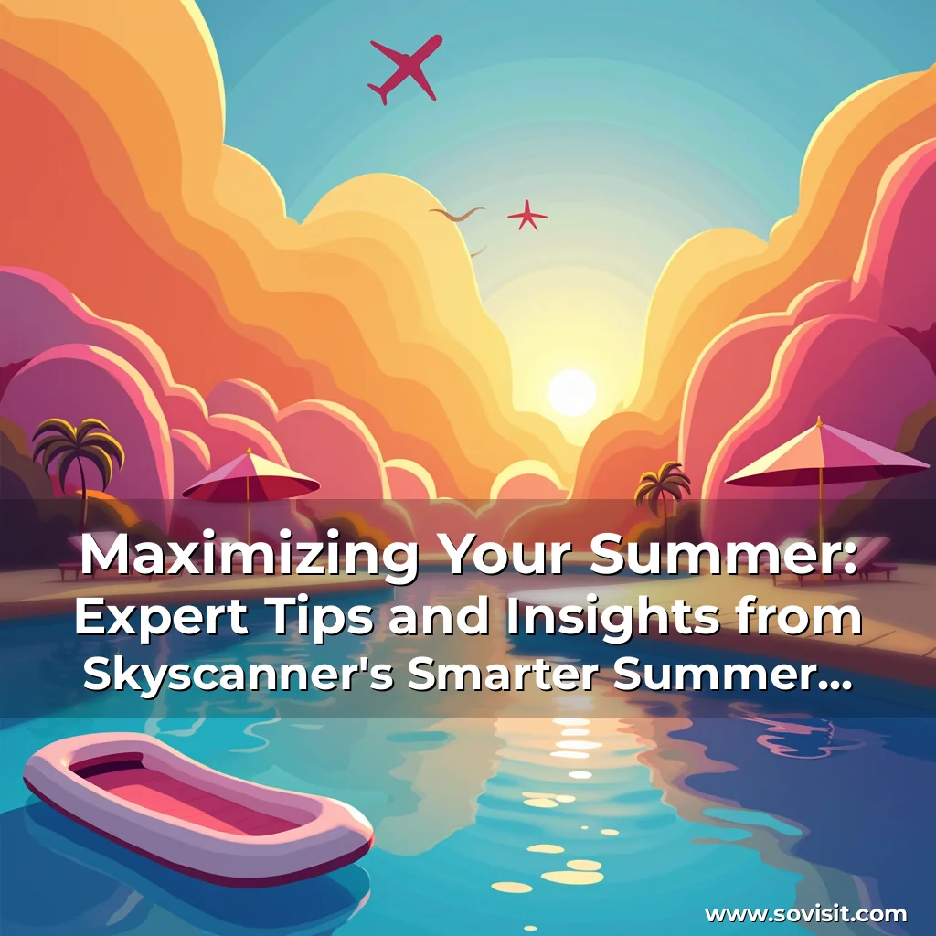 Read more about the article Maximizing Your Summer: Expert Tips and Insights from Skyscanner’s Smarter Summer Report