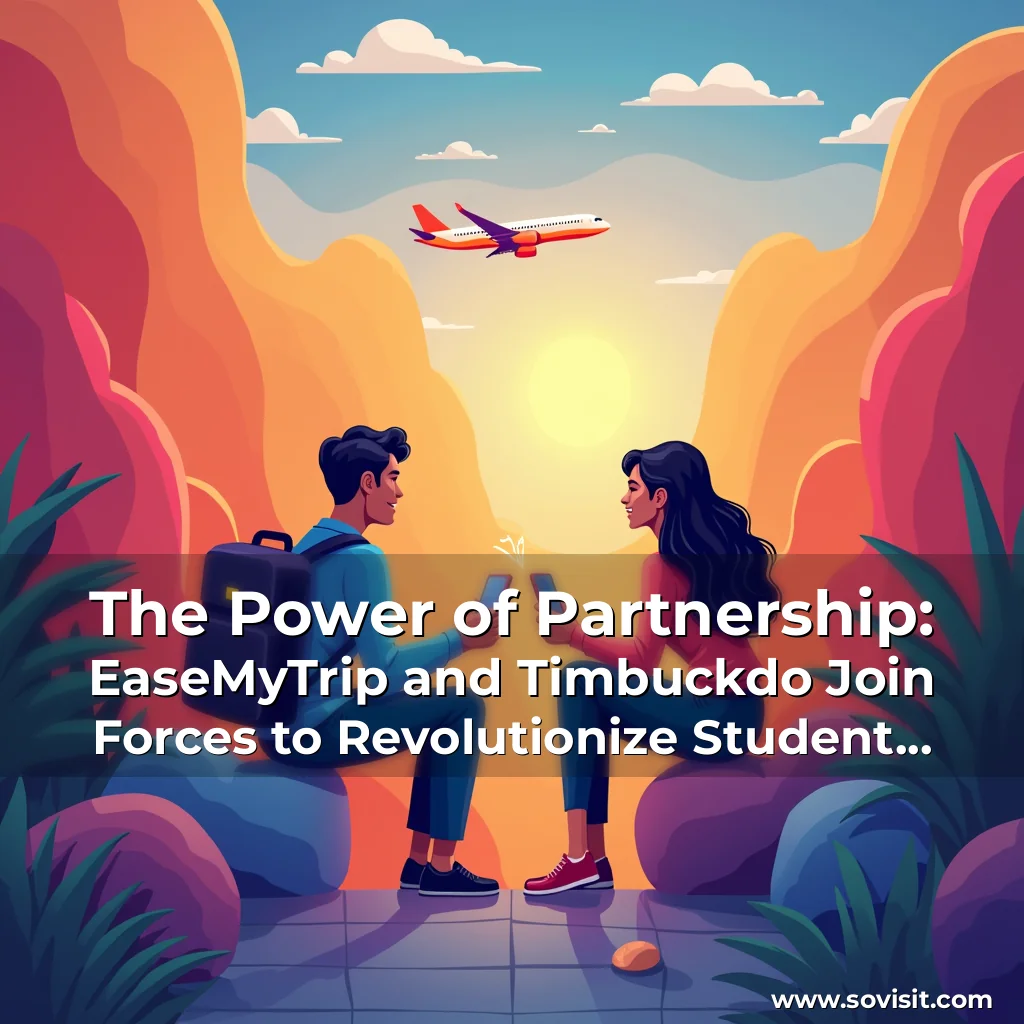 Read more about the article The Power of Partnership: EaseMyTrip and Timbuckdo Join Forces to Revolutionize Student Travel in India