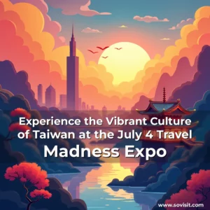 Read more about the article Experience the Vibrant Culture of Taiwan at the July 4 Travel Madness Expo