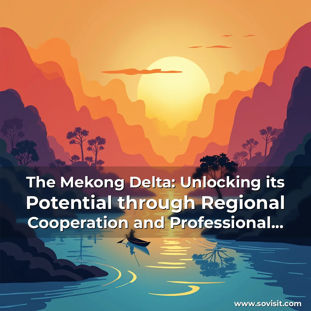 Read more about the article The Mekong Delta: Unlocking its Potential through Regional Cooperation and Professional Tourism Development