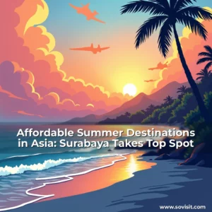 Read more about the article Affordable Summer Destinations in Asia: Surabaya Takes Top Spot