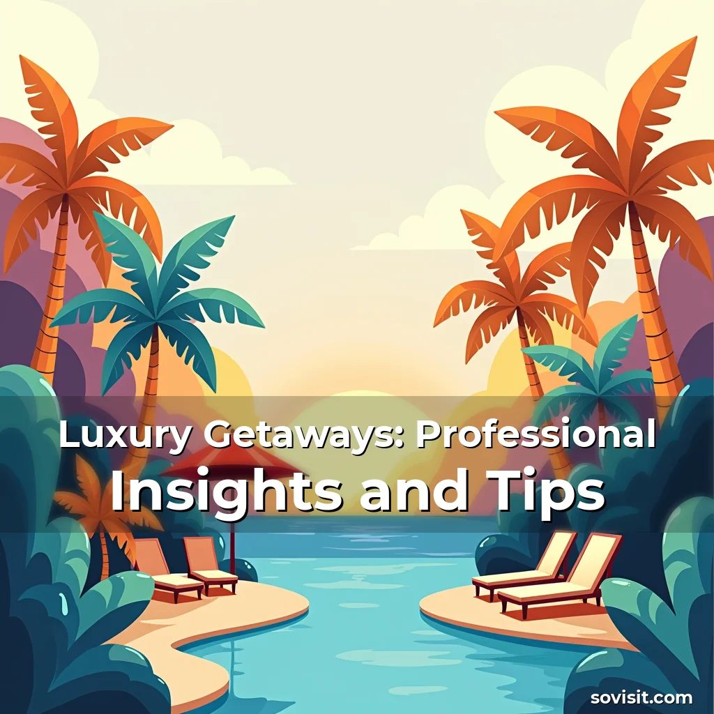 Read more about the article Luxury Getaways: Professional Insights and Tips