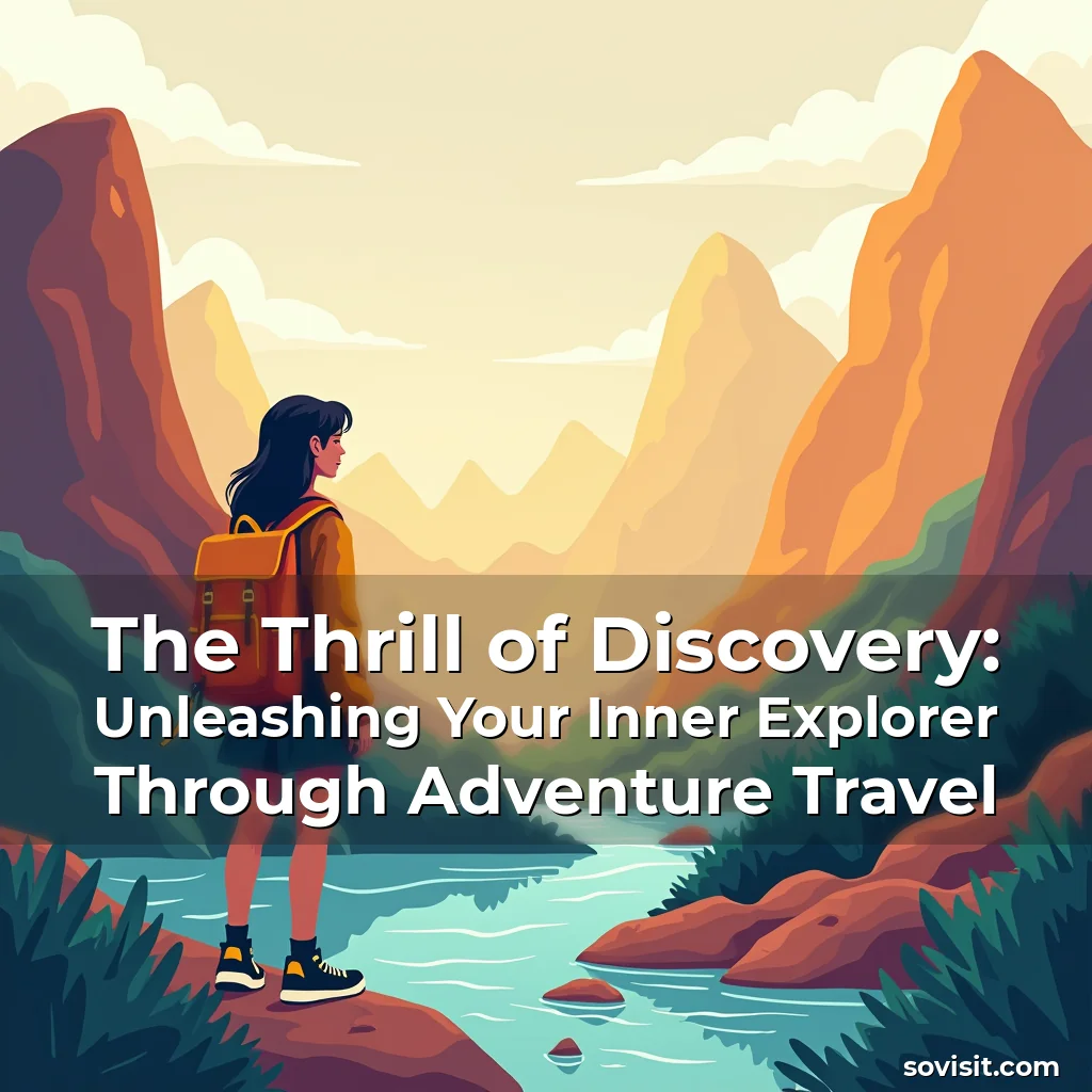 Read more about the article The Thrill of Discovery: Unleashing Your Inner Explorer Through Adventure Travel