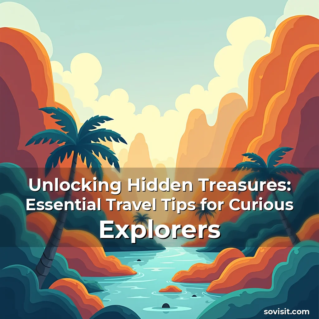 Read more about the article Unlocking Hidden Treasures: Essential Travel Tips for Curious Explorers