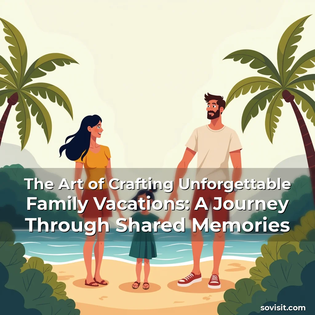 Read more about the article The Art of Crafting Unforgettable Family Vacations: A Journey Through Shared Memories