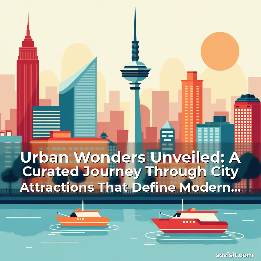 Read more about the article Urban Wonders Unveiled: A Curated Journey Through City Attractions That Define Modern Living