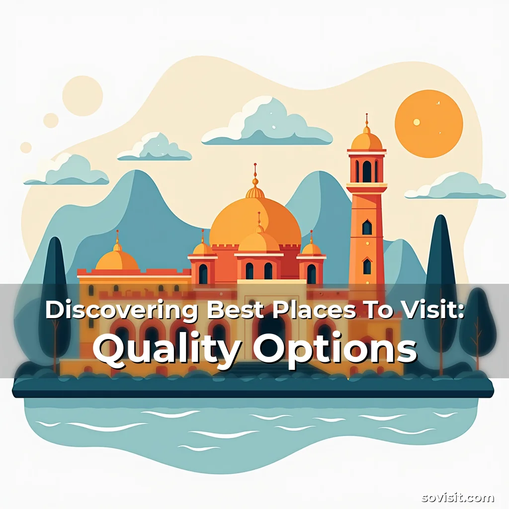 Read more about the article Discovering Best Places To Visit: Quality Options